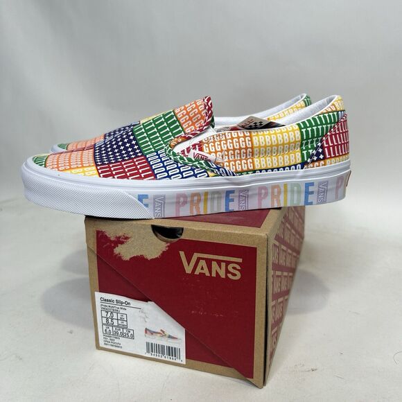 Vans Classic Slip-On “Pride/Multi True White” 2024 - Picture 1 of 5